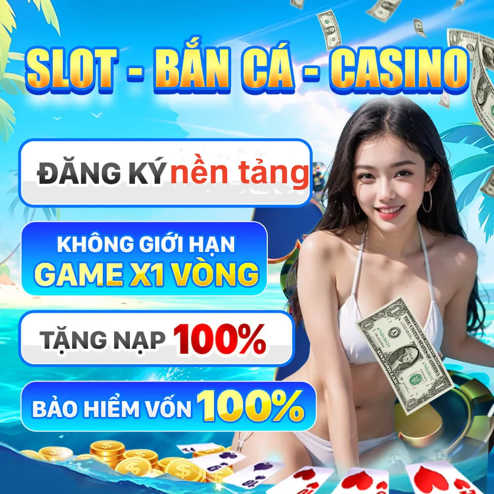 Hình ảnh quảng cáo của 1slot hiển thị nền tảng và các lợi ích