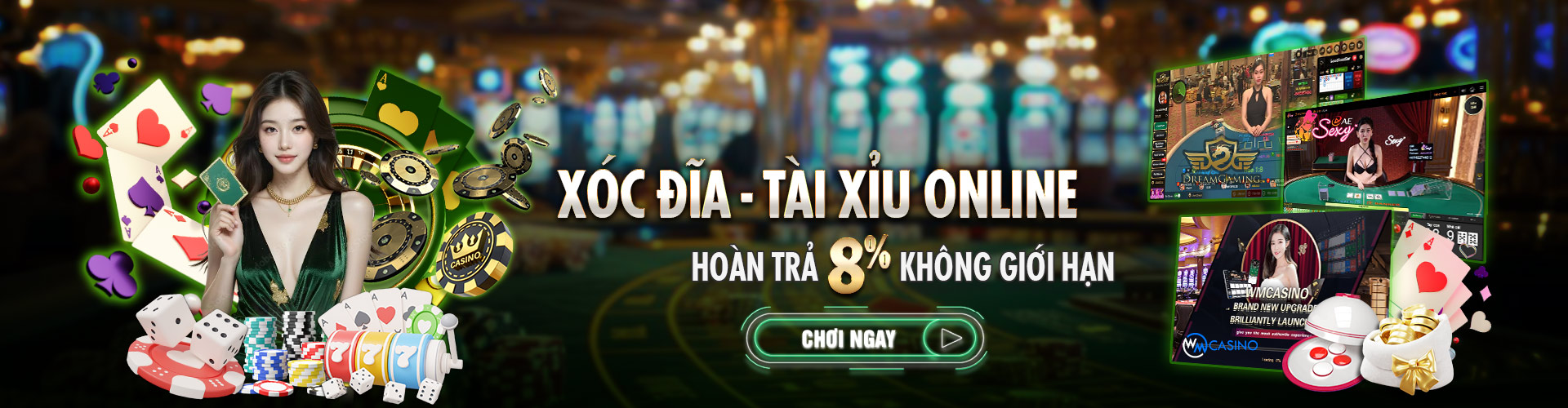 Hình ảnh quảng cáo của 1slot hiển thị nền tảng và các lợi ích